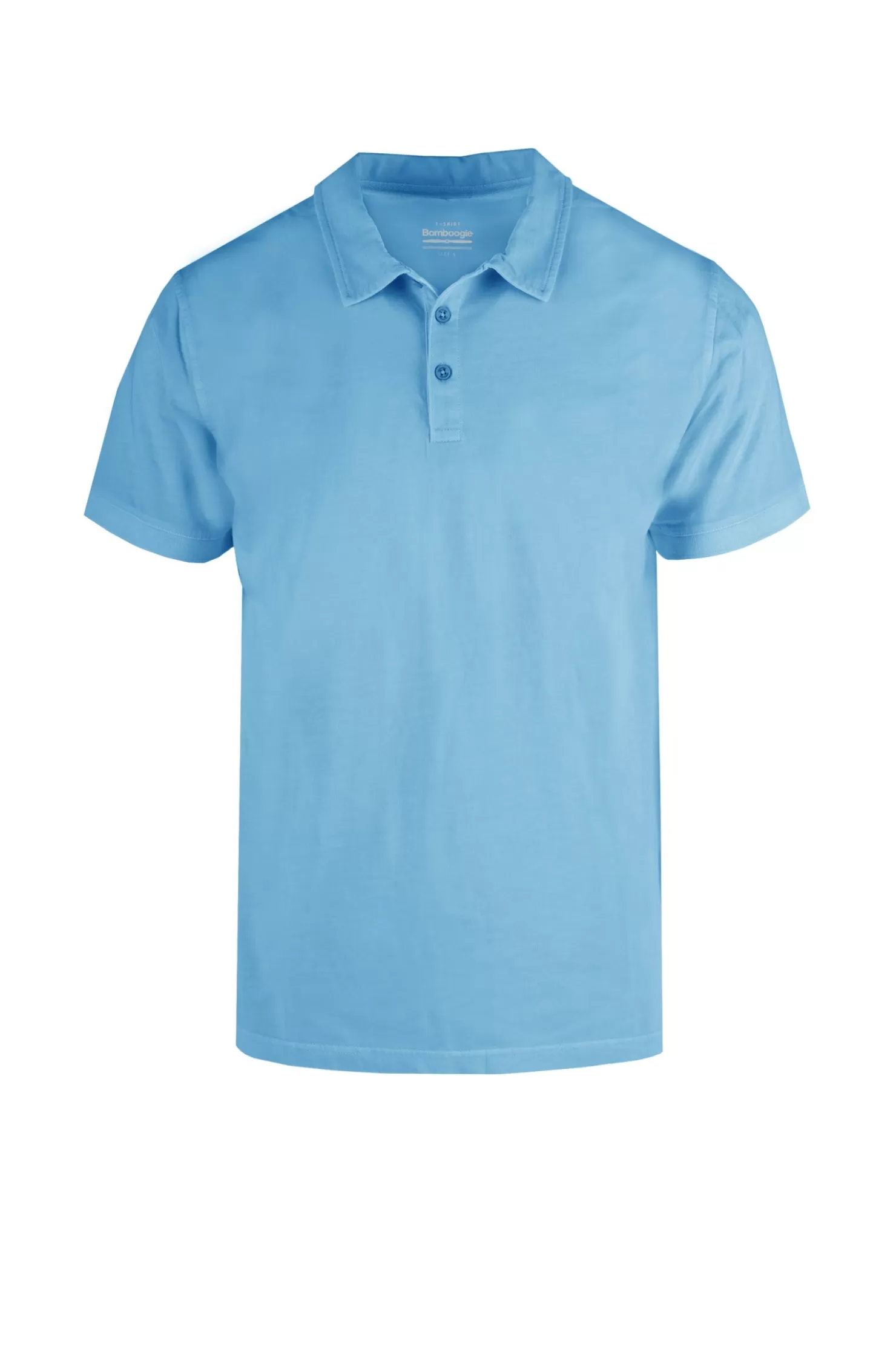 T-Shirts & Polos-Bomboogie Basic Cotton Jersey Polo Shirt