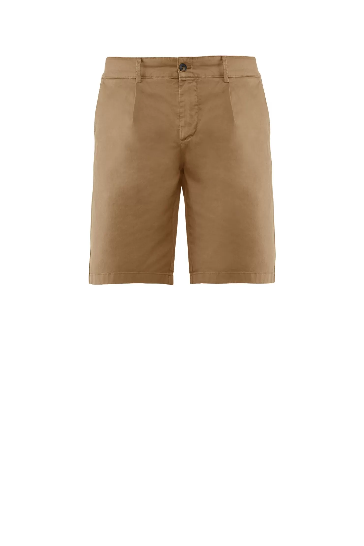 Bermuda & Shorts-Bomboogie Chino-Bermuda-Shorts Mit Falten