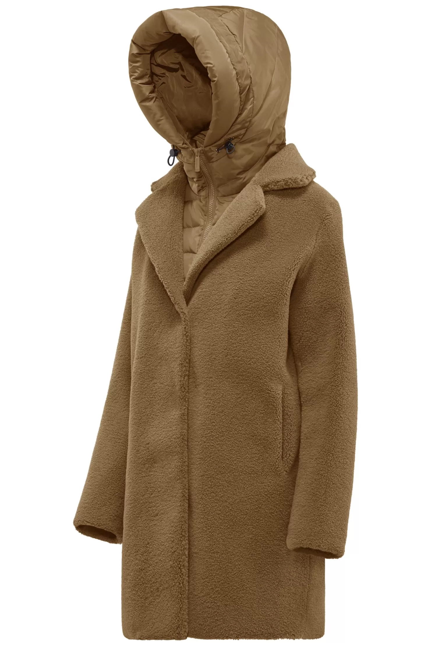 Mäntel-Bomboogie Odessa Overcoat - Mantel Aus Sherpa-Fleece