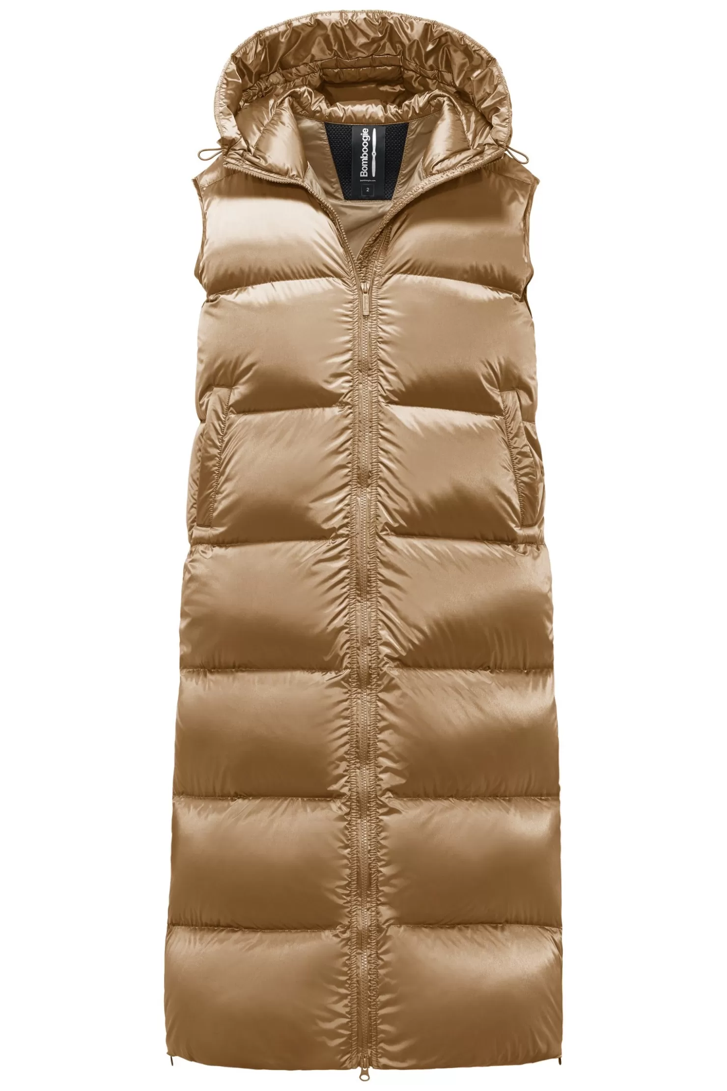 Westen-Bomboogie Pola Vest - Damen Daunenweste Aus Bright Nylon