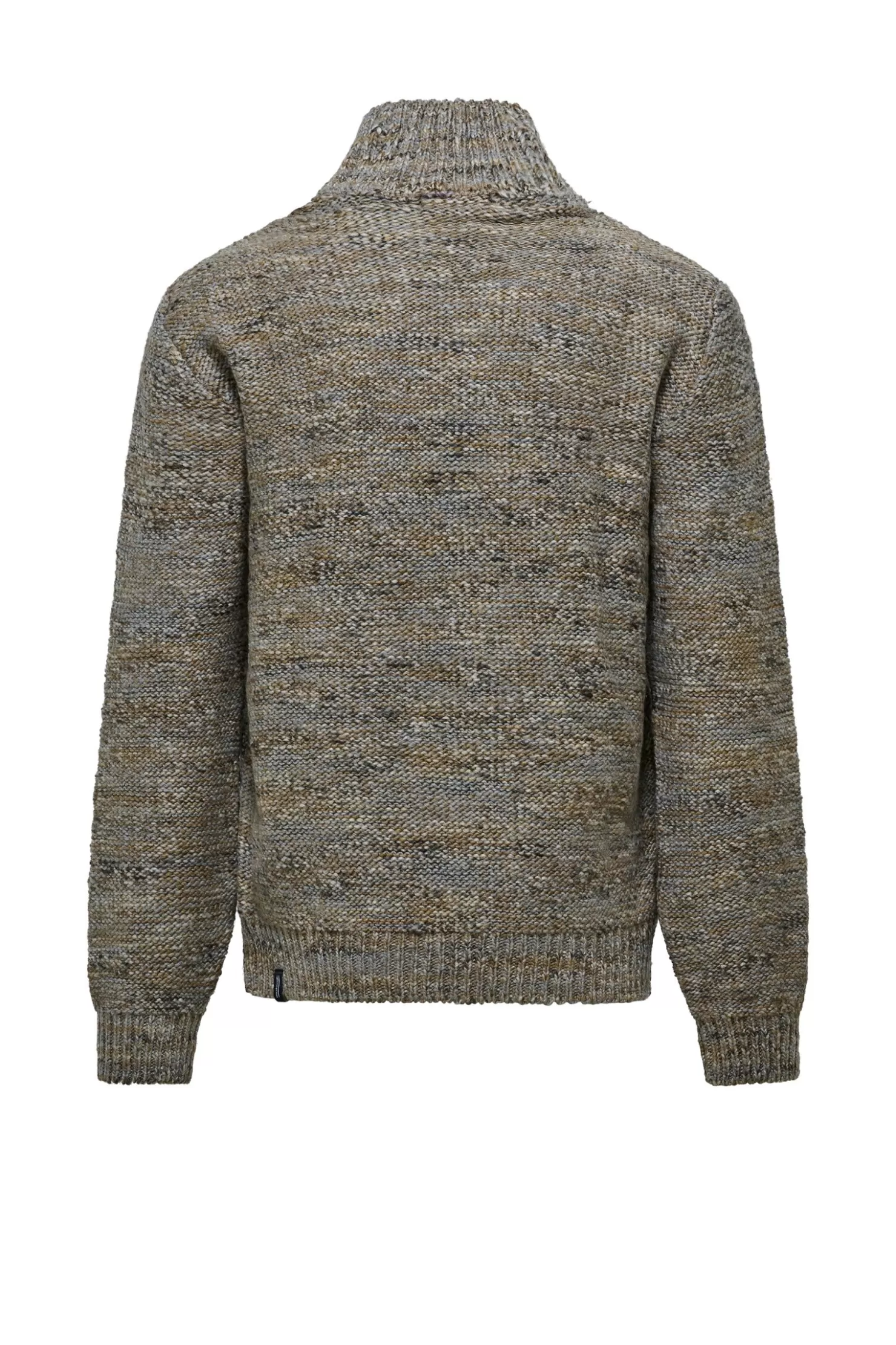 Pullover-Bomboogie Rollkragenpullover Aus Mehrfarbigem Garn