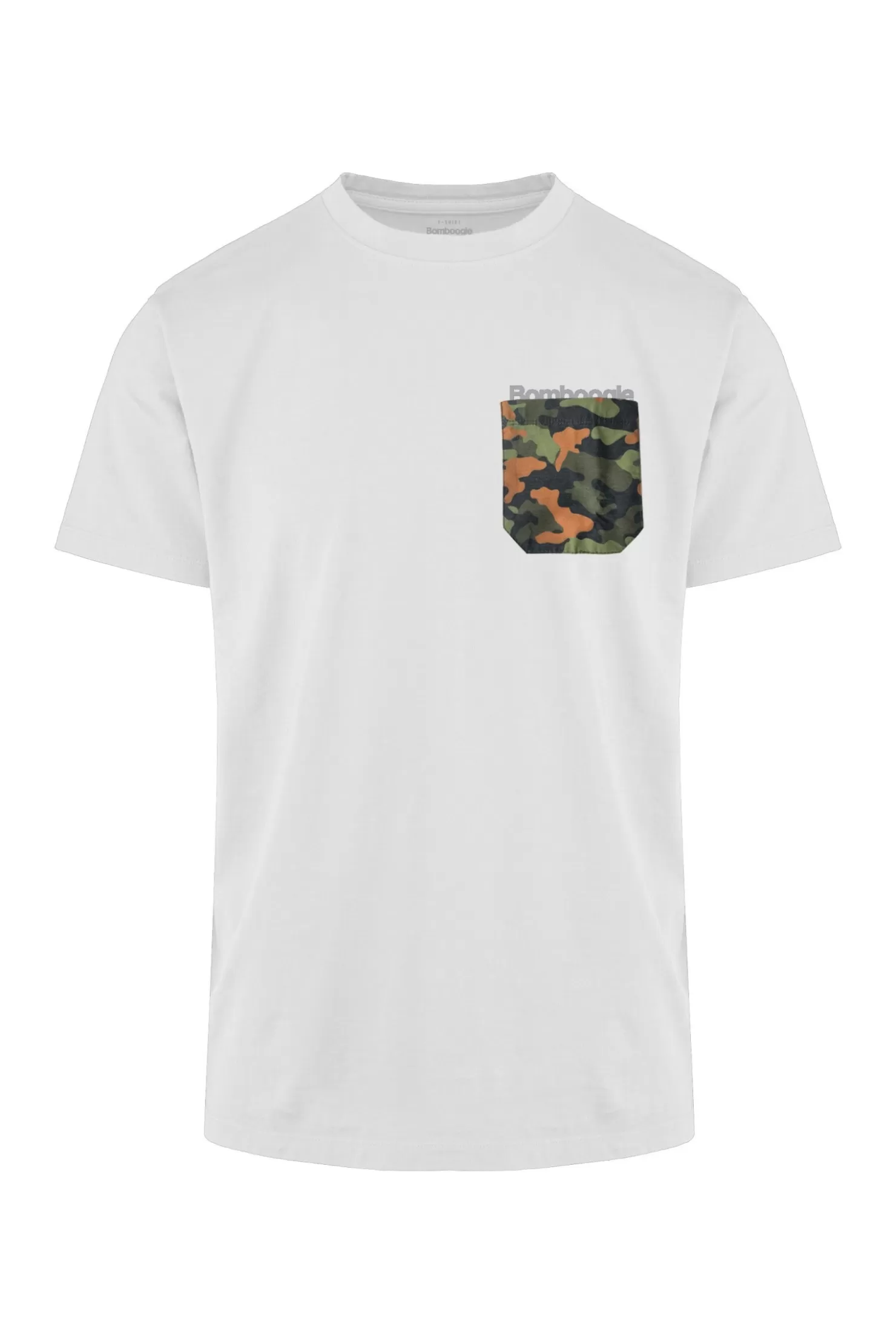 T-Shirts & Polos-Bomboogie T-Shirt Mit Rundhalsausschnitt Und Camo-Tasche