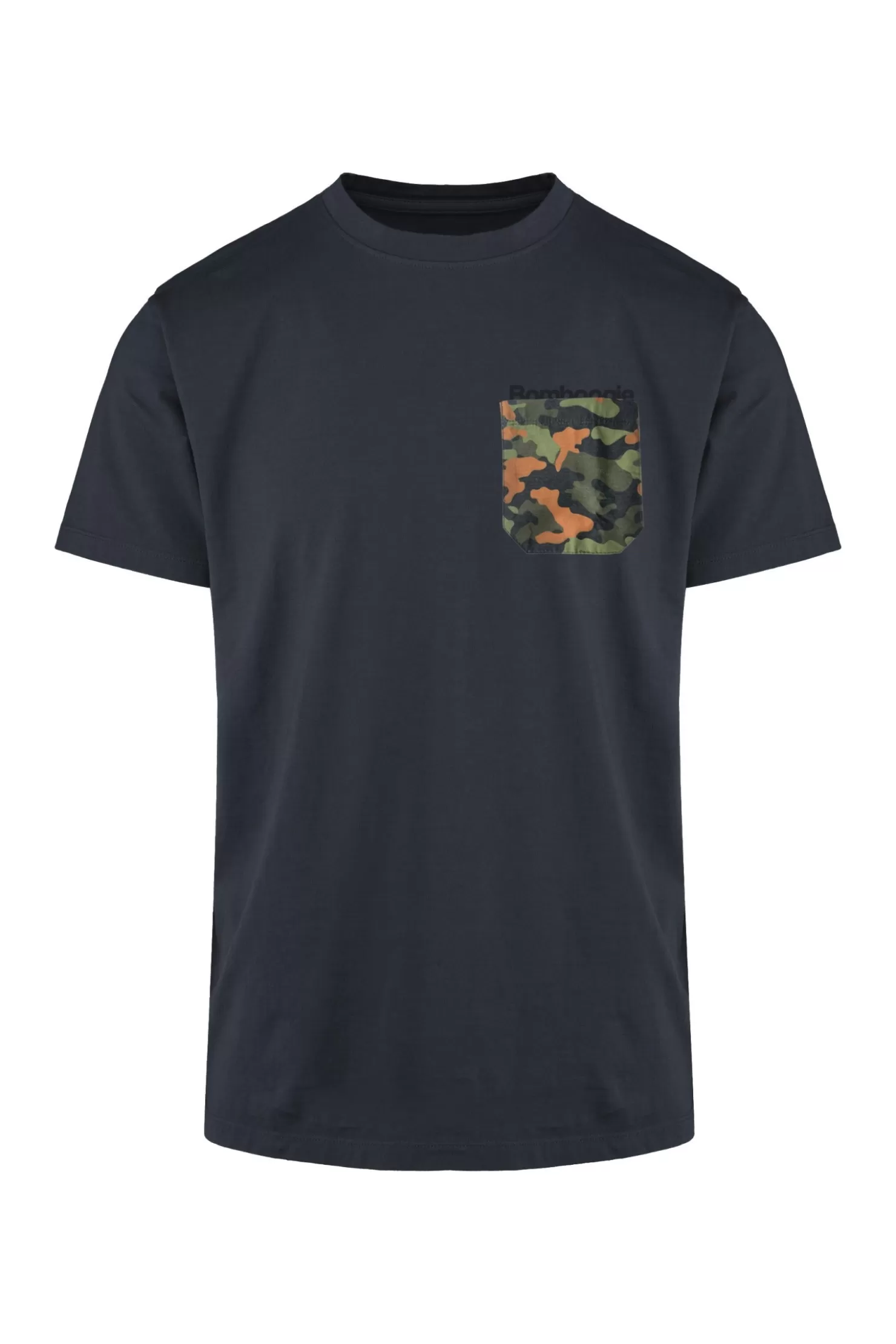 T-Shirts & Polos-Bomboogie T-Shirt Mit Rundhalsausschnitt Und Camo-Tasche