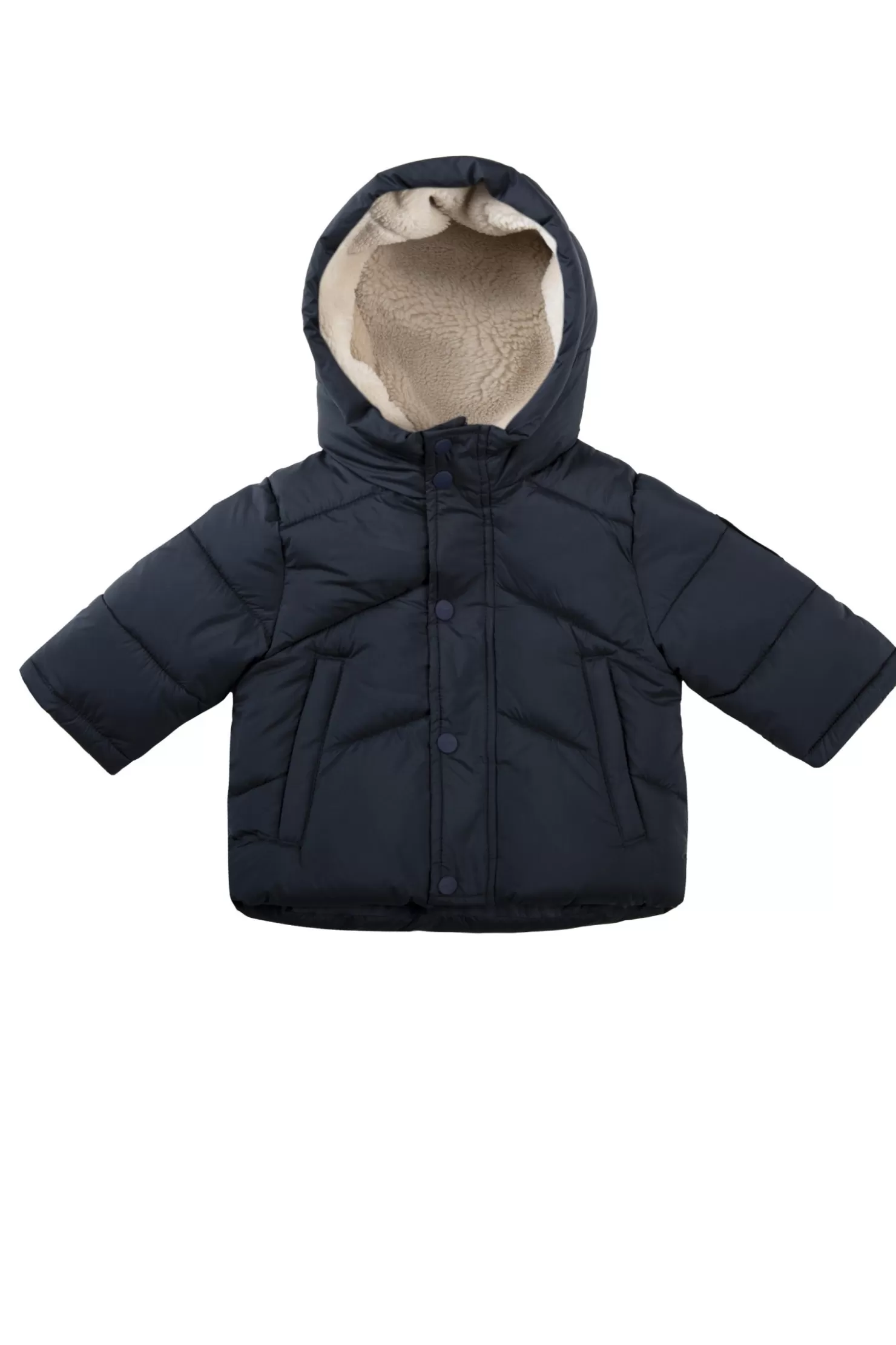 Baby-Bomboogie Wattierte Babyjacke Mit Kapuze